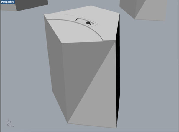 Faceted Plinth - 3D Model Faceted Plinth - 3D Model